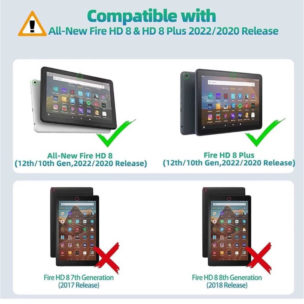 Amazon Fire HD8 Hummingbird Case - Picture 6 of 7